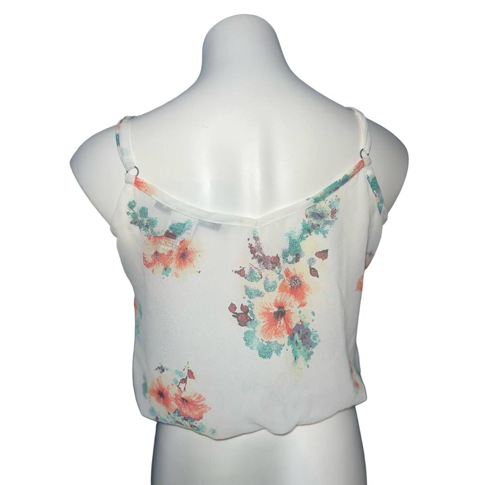 American rags women’s ruff floral tank top - Picture 2 of 9